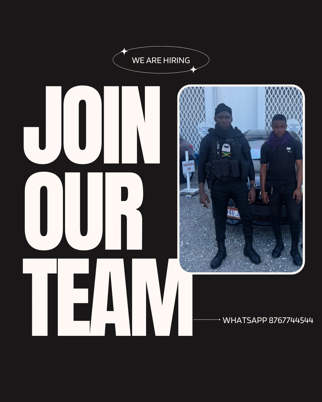 Join our team poster