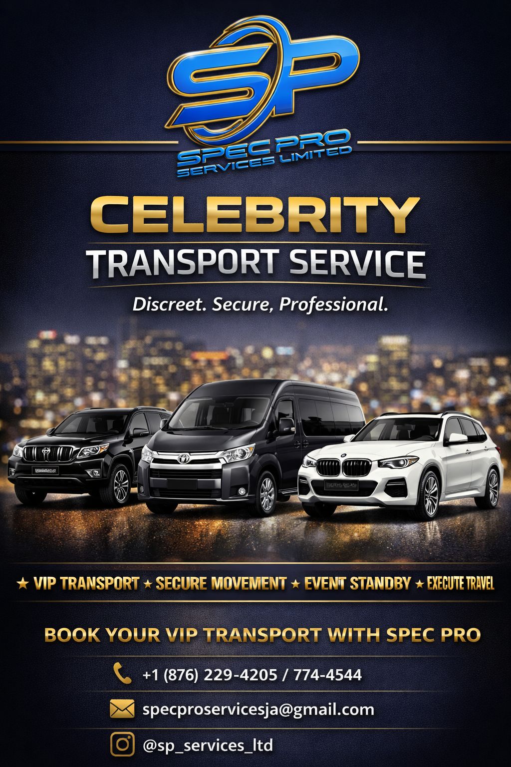 Celebrity transport service